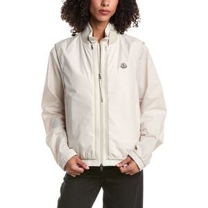 Moncler Womens  Hemmoor 3-In-1 Jacket, White